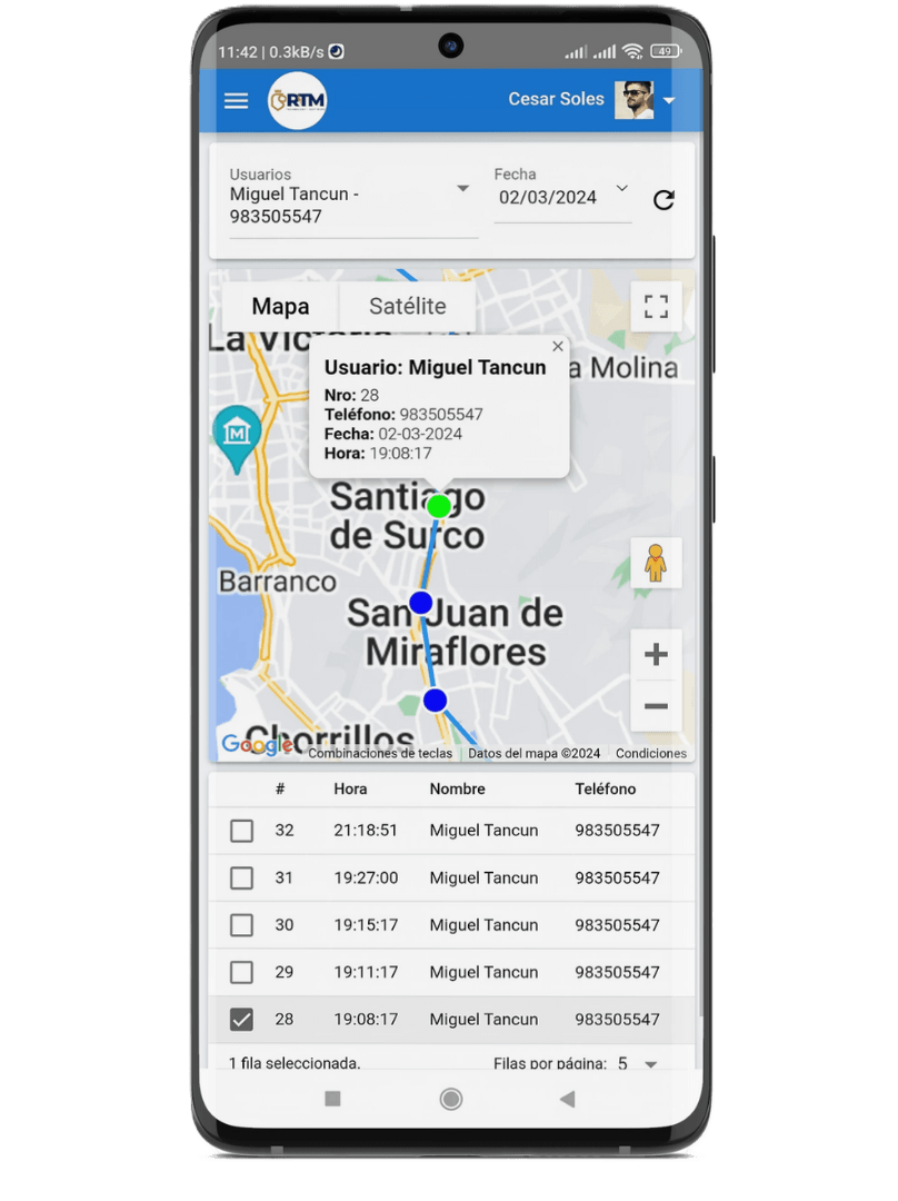Generar y descargar facturas electrónicas